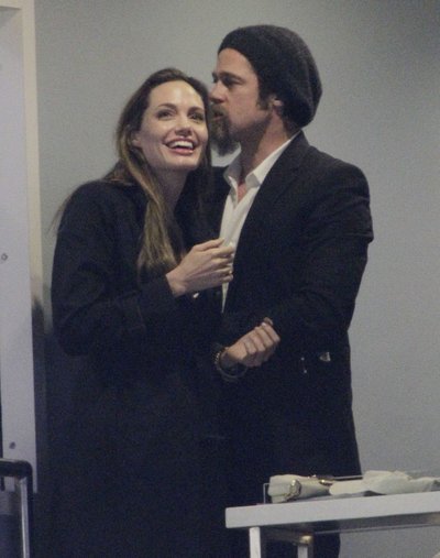 Angelina Jolie, Bradas Pittas