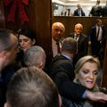 Juodkalnijos parlamente kilus chaosui dėl įstatymo, sulaikyta keliolika parlamentarų