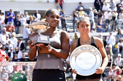 Serena Williams ir Sara Errani