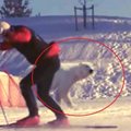 Oslo pakraštyje baltasis lokys išgąsdino slidininką