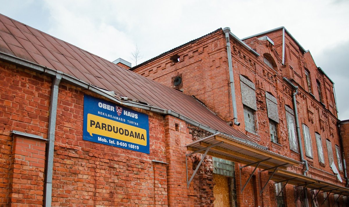 Istoriniam buvusio Konservų fabriko pastatų kompleksui vis dar ieškomi nauji šeimininkai