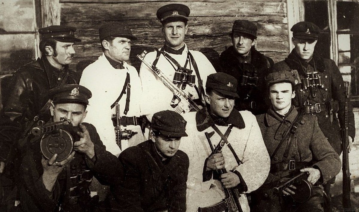 Pietų Lietuvos srities partizanai pakeliui į Lietuvos partizanų vadų susirinkimą, Okupacijų ir laisvės kovų muziejaus nuotr