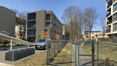 Vilniaus Rinktinės gatvės kieme planuojama įsprausti naują daugiabutį namą