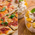 Kulinarinė dvikova: tikra itališka pica prieš prancūziško morengo desertą