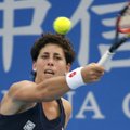 Ispanė C. Suarez Navarro pergale pradėjo moterų teniso turnyrą Kinijoje