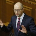 Ukrainos parlamentas balsuos dėl A. Jaceniuko atsistatydinimo