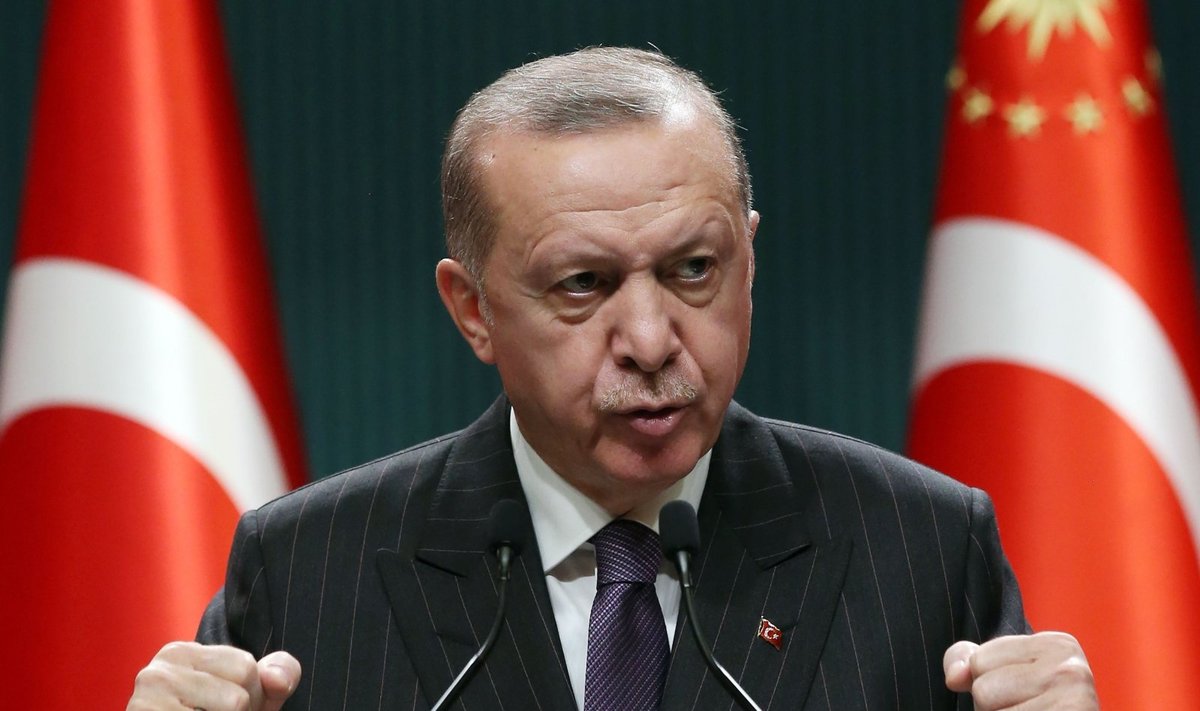 Turkijos prezidentas R. Erdoganas