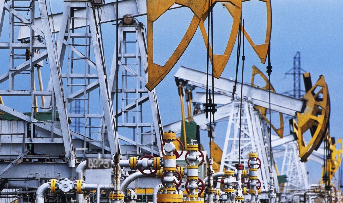 Naftos gręžiniai Tomske, Rusijoje