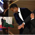 „Oskarų“ scenoje – netikėtas incidentas: atbėgęs iš salės Willas Smithas vožė apie jo žmoną pajuokavusiam Chrisui Rockui į veidą