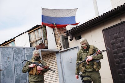 Prorusiški separatistai Donecke