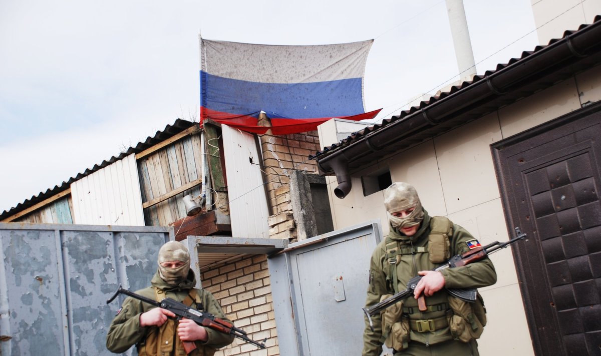 Pro-Russia separatists in east Ukraine