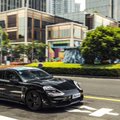 Elektromobilis „Porsche Taycan“ pristatomas pasauliui: aplankys tris žemynus per tris savaites
