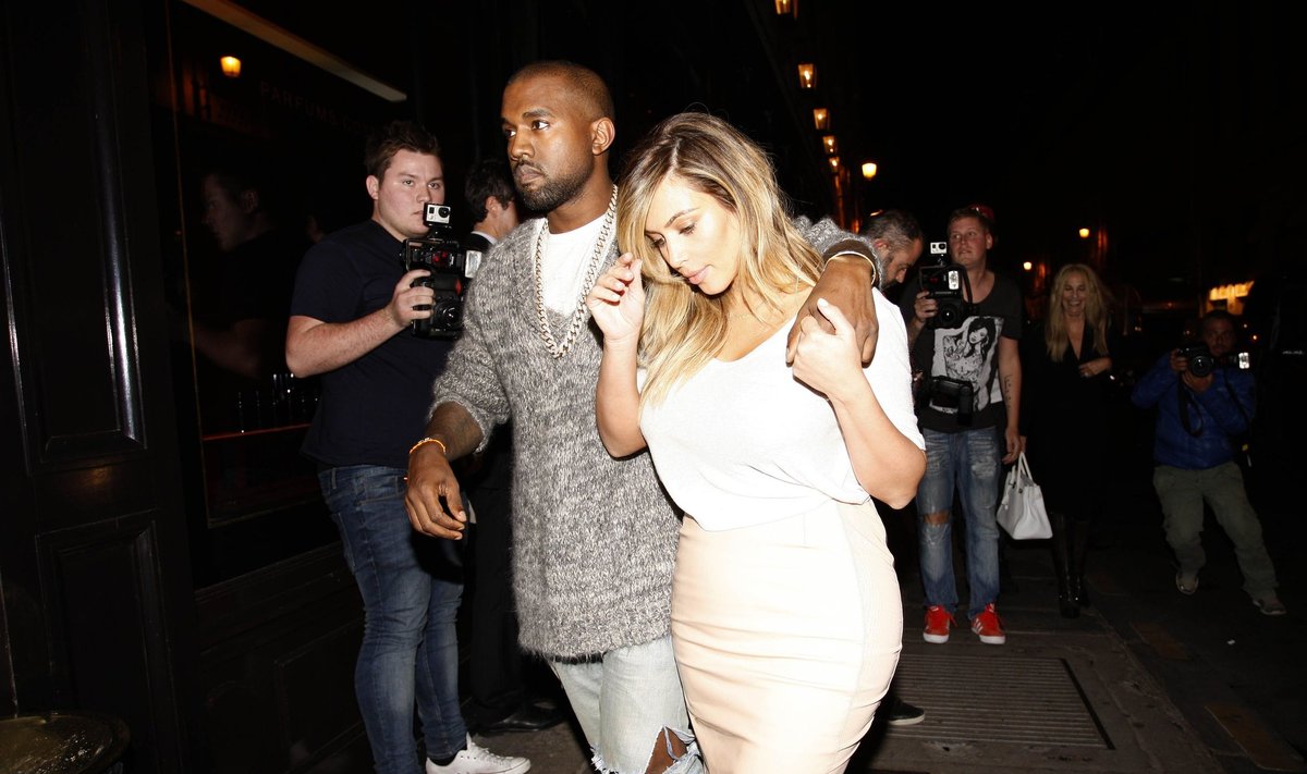 Kanye Westas, Kim Kardashian