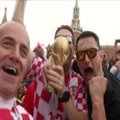 Prieš finalą Raudonojoje aikštėje Maskvoje aidėjo kroatų dainos