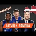 „Pieno žvaigždžių“ atstovams – latviškų krepšinio terminų iššūkis