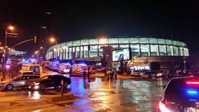 Sprogimas Turkijoje prie stadiono