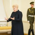 Grybauskaitė: blogybės Lietuvoje nėra dominuojantis dalykas