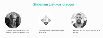 Globali Lietuva nominantai