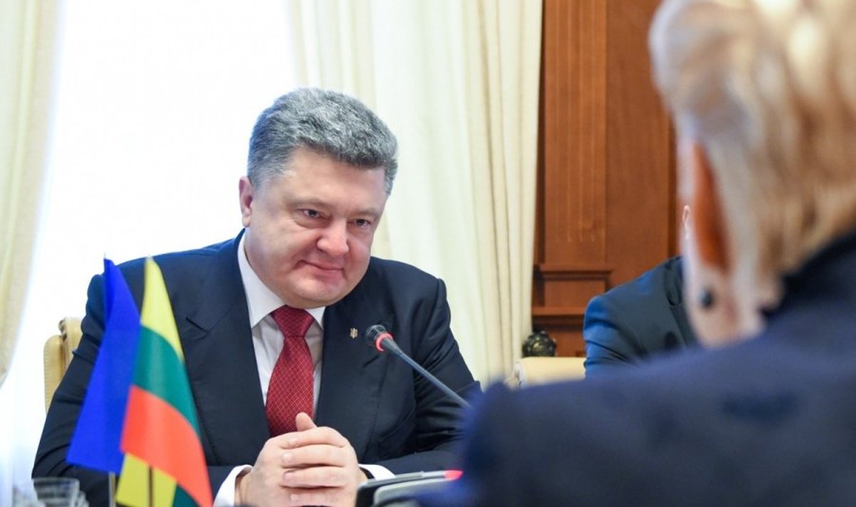 D. Grybauskaitės susitikimas su P. Porošenka