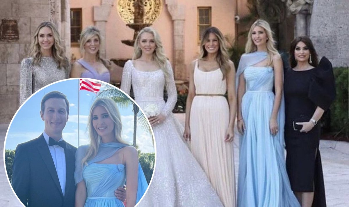 Ivanka Trump sesers Tiffany vestuvėse