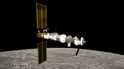 Planuojama į Mėnulį išsiųsti pirmąjį europietį. NASA/ESA nuotr.
