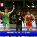 Viliulis – Europos moksleivių imtynių čempionato bronzos medalio laimėtojas