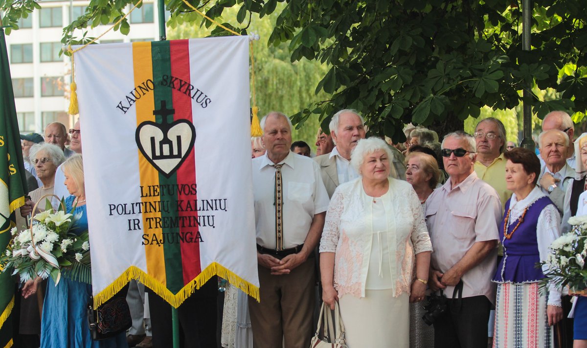 Kaune - iškilmingas Vyčio ordino vėliavos pakėlimas