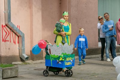 Vaikiškų vežimėlių eisena Kaune