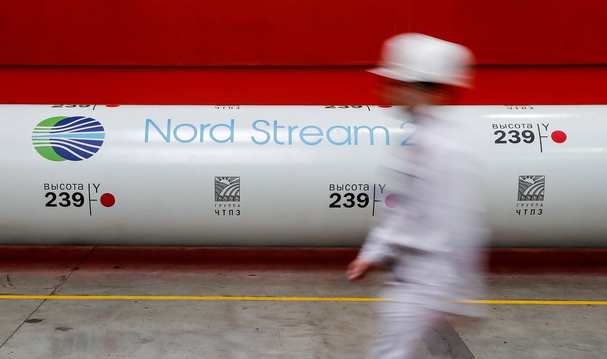 „Nord Stream 2“ tiesimo darbai