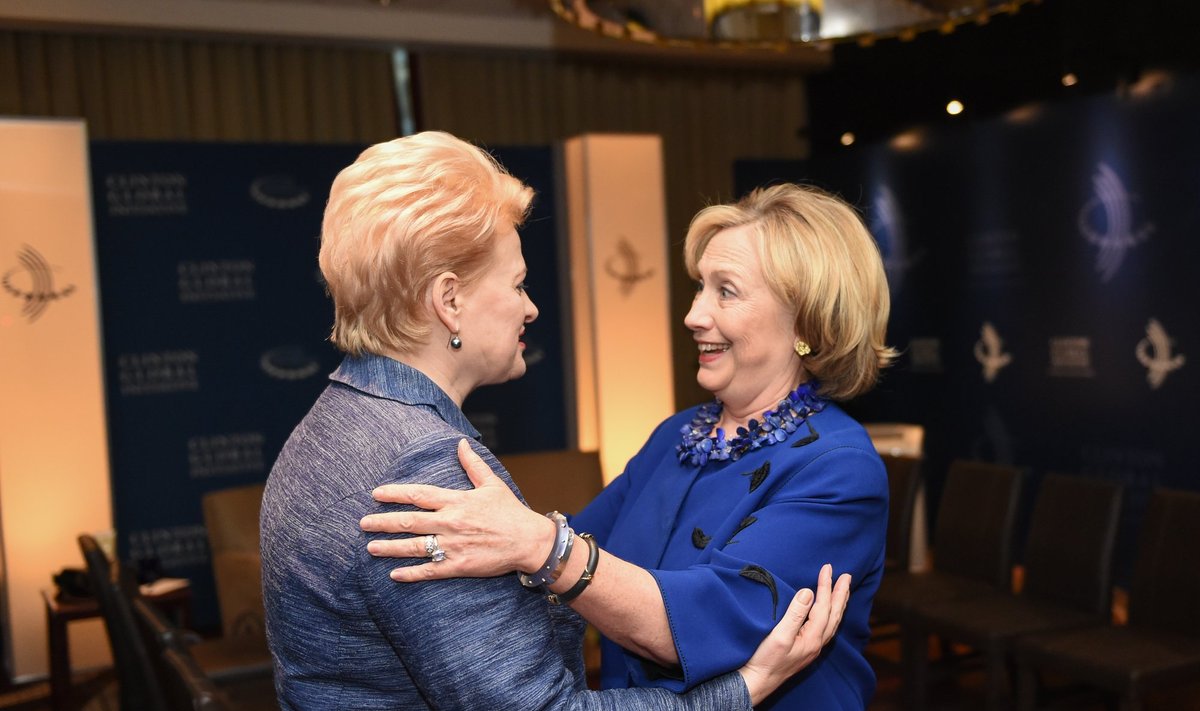 D. Grybauskaitės susitikimas su H. Clinton