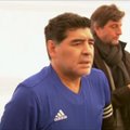 D. Maradonai nepavyko pakartoti „Dievo rankos“ įvarčio istorijos