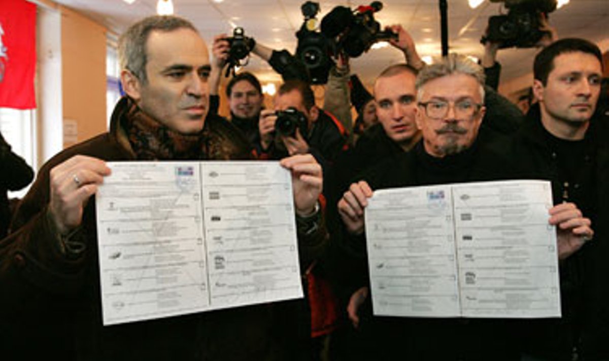 Garis Kasparovas ir Eduardas Limonovas