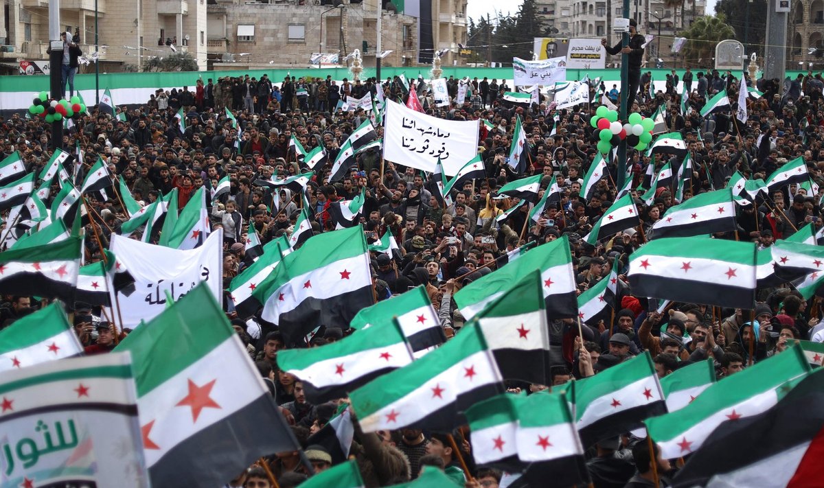 Protestai Sirijoje