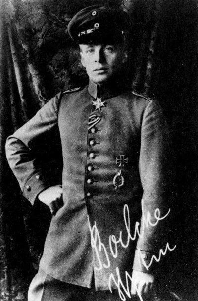 Kapitonas O. Boelckė – pavyzdys, kuriuo sekė Manfredas von Richthofenas