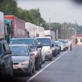 Queues formed at Lithuanian border Thursday due to database failure