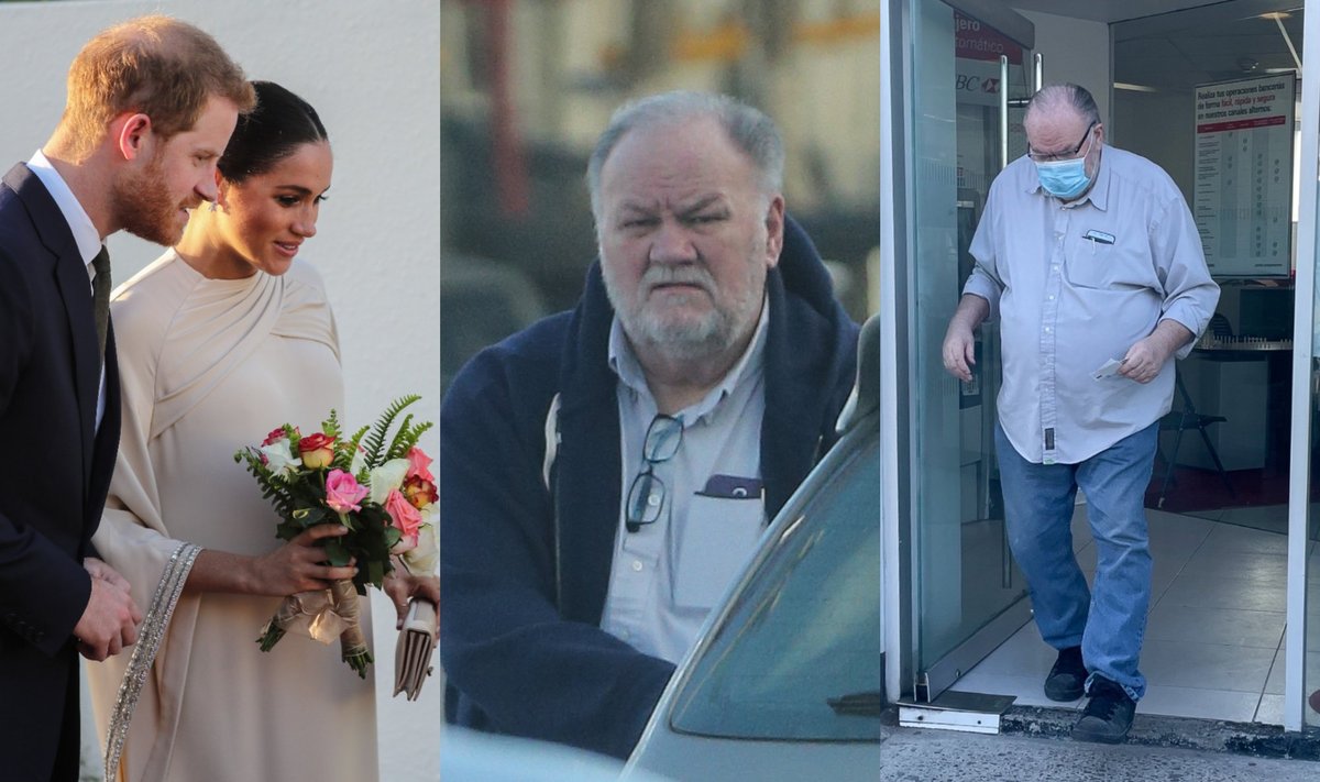 Princas Harry, Meghan Markle ir Thomas Markle'as