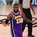 „Karalius“ grįžo ten, kur jo vieta: LeBronui – buvusių NBA krepšininkų liaupsės