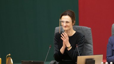 Delfi dėmesio centre - Seimo pirmininkė Viktorija Čmilytė-Nielsen