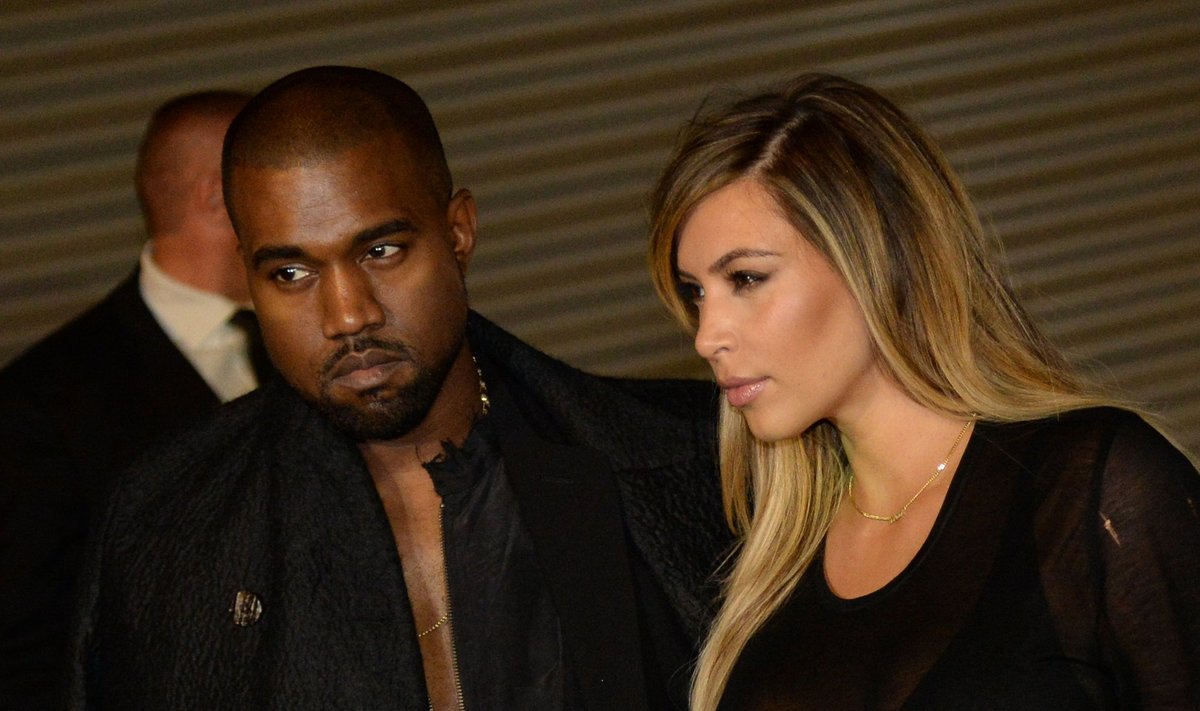 Kanye West ir Kim Kardashian