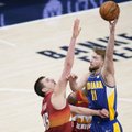 Sabonis fiksavo trigubą dublį, tačiau pergale džiaugėsi Jokičius