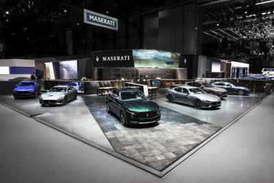 "Maserati" Ženevos automobilių parodoje