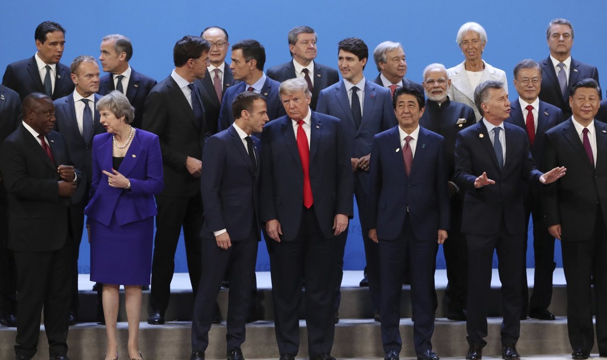 G20 susitikimas Argentinoje