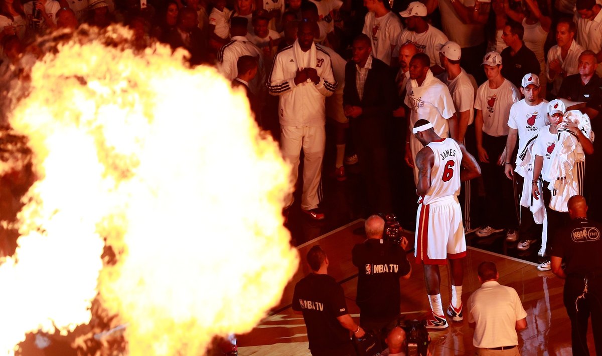 „Heat“ krepšininkai - trečius metus iš eilės NBA finale