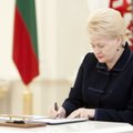 Президент Литвы подписала законы о реформе пенсионной системы и Фонда соцстрахования