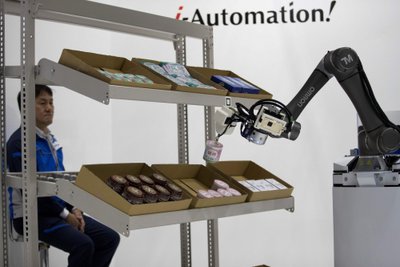 Japonijoje vyksta tarptautinė robotų konferencija
