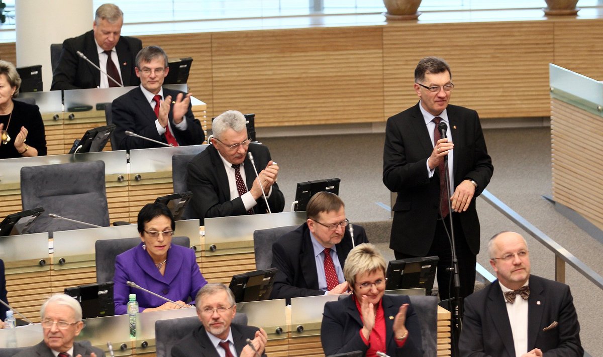2013 metų biudžeto priėmimas Seime