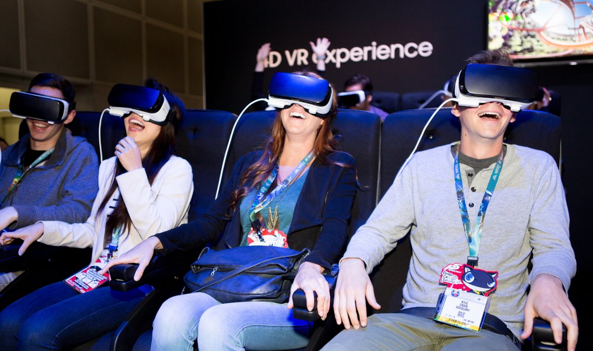 Virtualios realybės priemonės, Samsung nuotr.