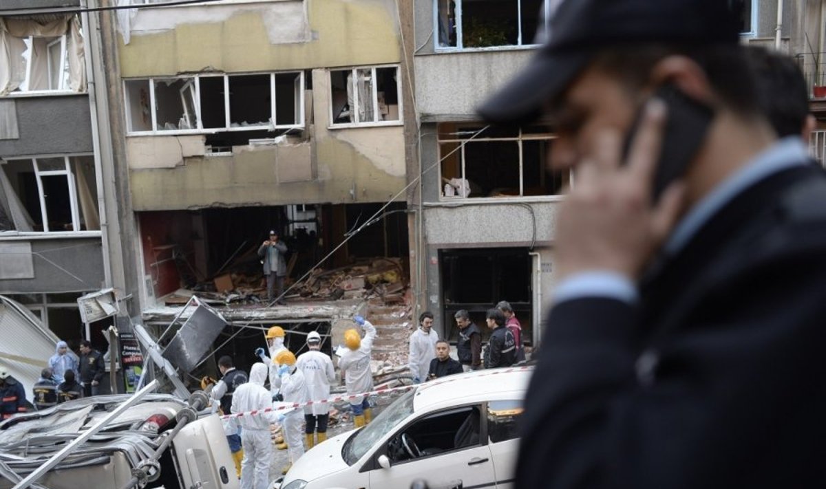 Stambulo centre nugriaudėjo sprogimas 