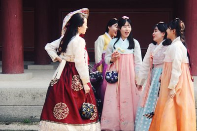 Hanbok suknelė