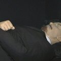 Maskvoje eksponuojama kvėpuojanti V. Lenino statula